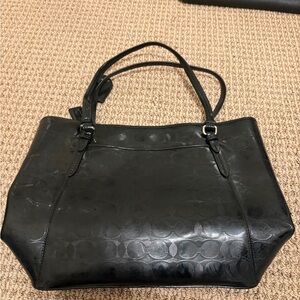 Coach Black Shoulder Bag